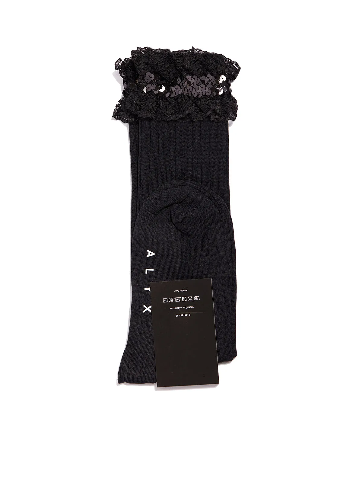 1017 ALYX 9SM Sequin Embellished Socks