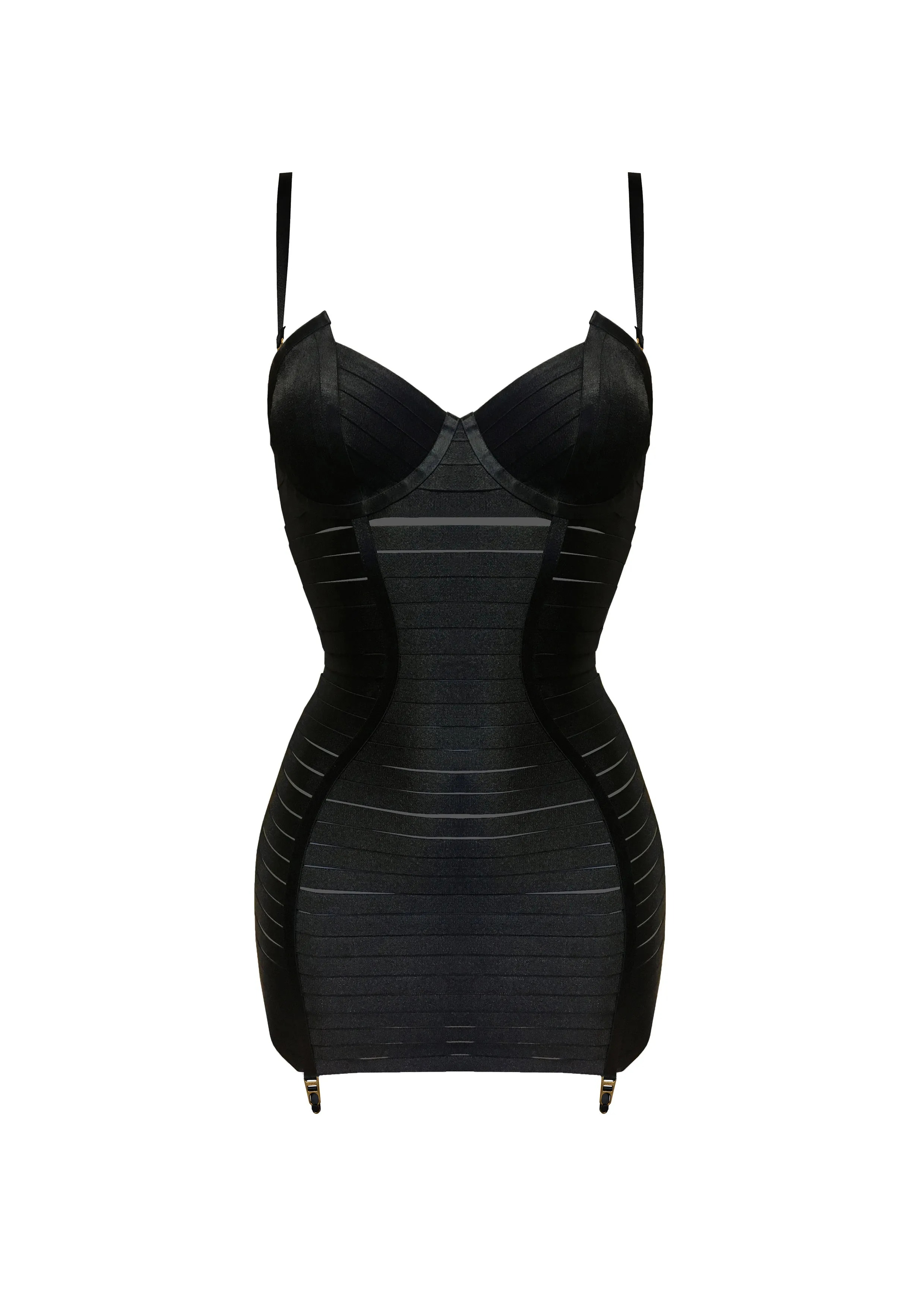 Adjustable Angela Dress Black