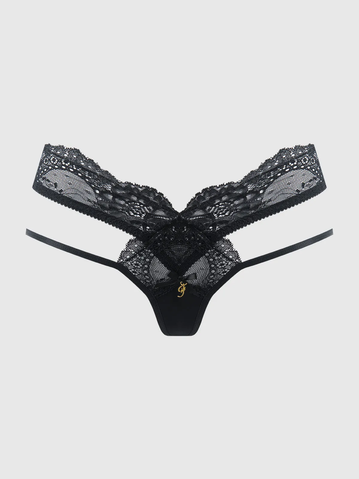 Aria Stretch Lace & Strappy Tanga