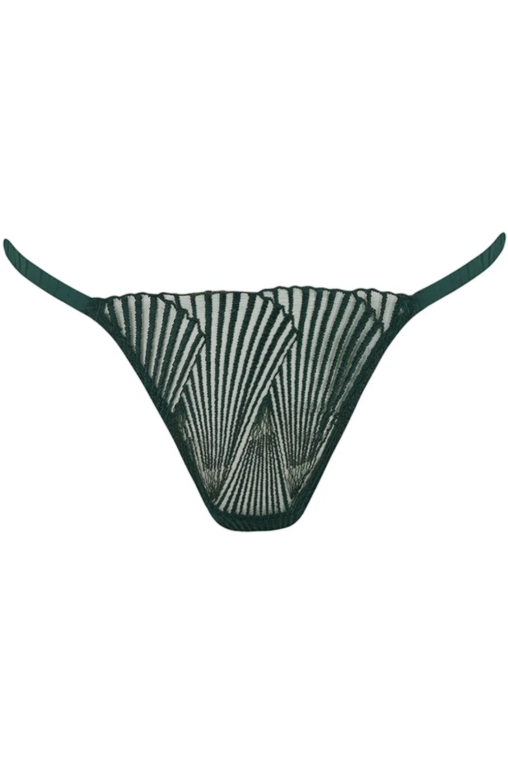 Athena Brazilian Knicker Green