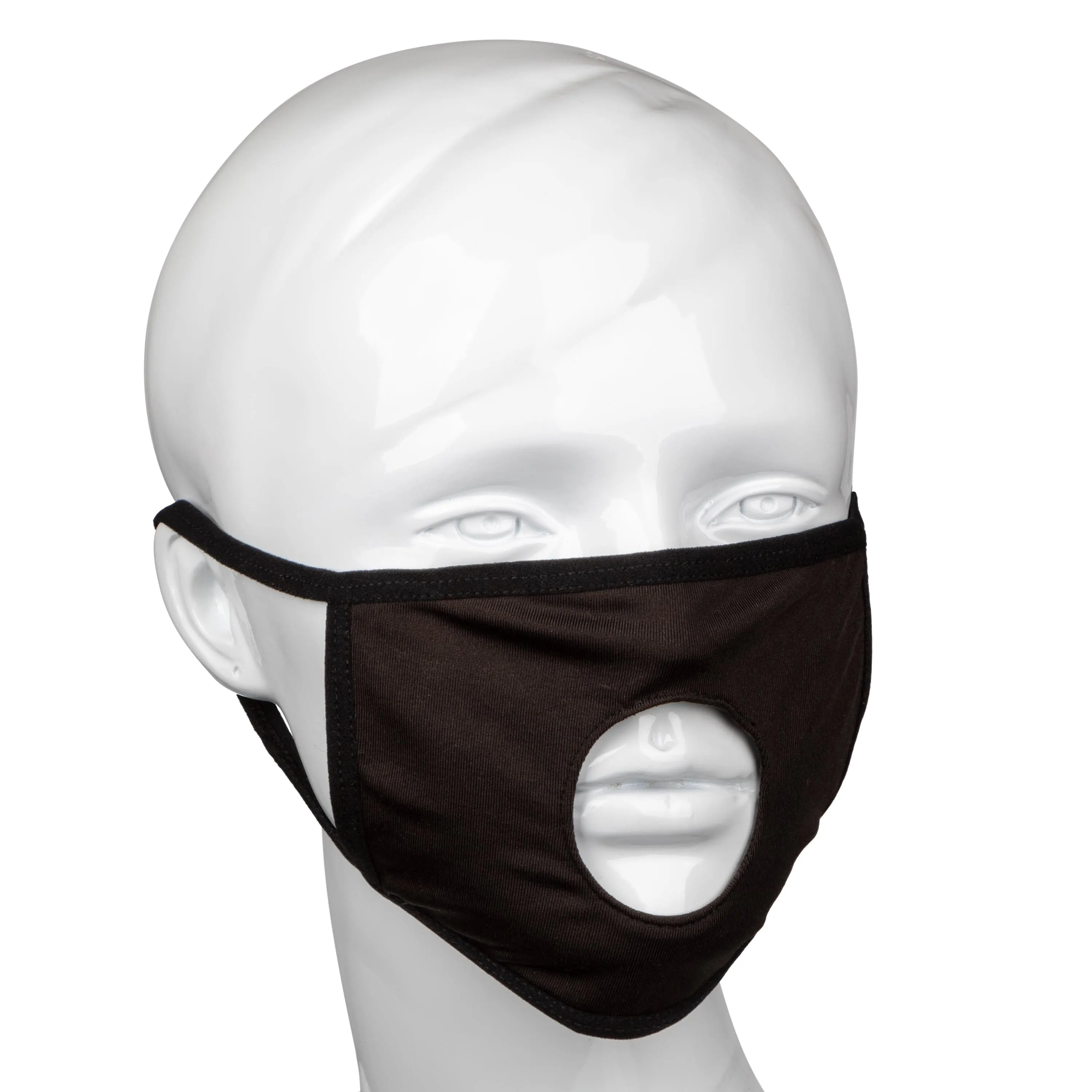 California Exotics - BJ Blowjob Mask Costume Accessory O/S (Black)