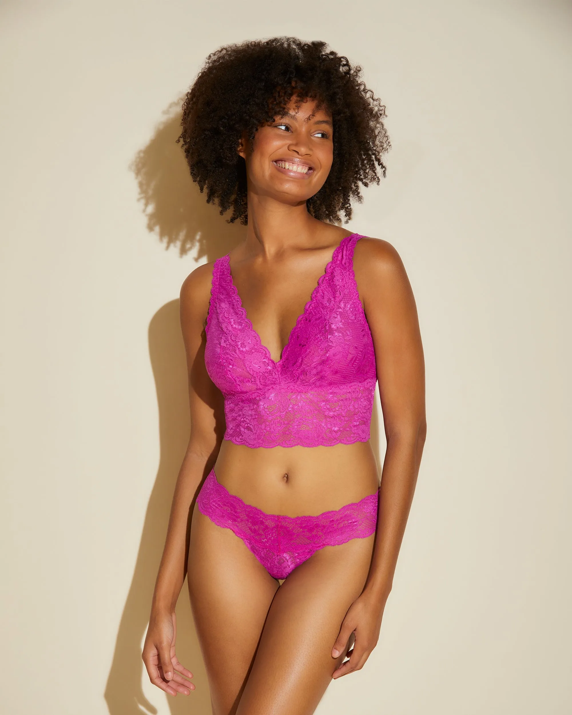 Longline Plungie-Bralette
