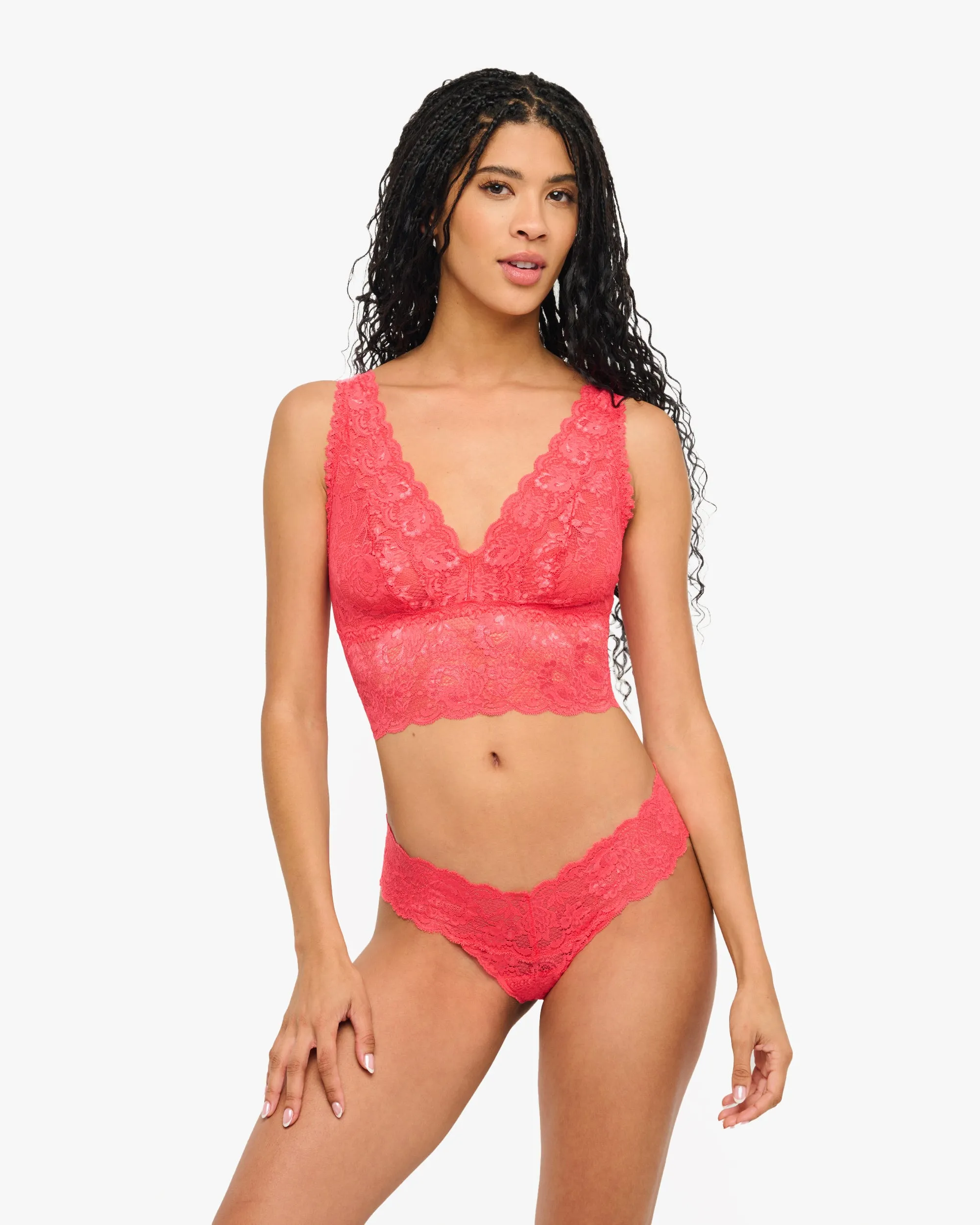 Longline Plungie-Bralette