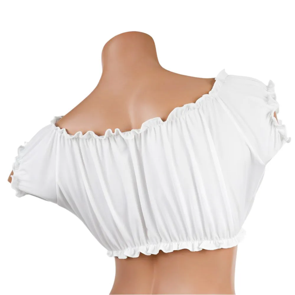 Lovely Lies Ruffled Tie-Up Top