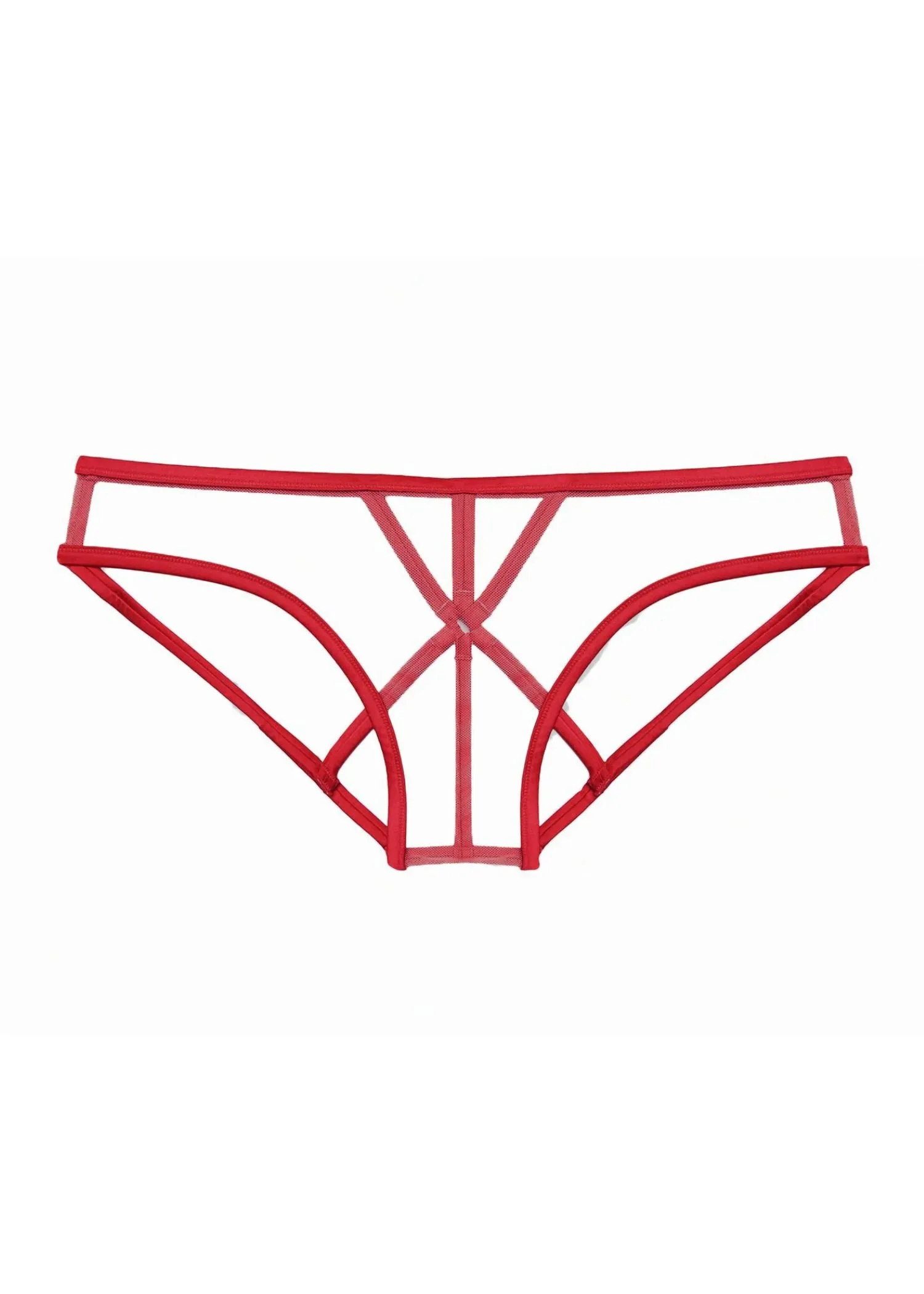 Luxe Strappy Bondage Panty (Rouge)