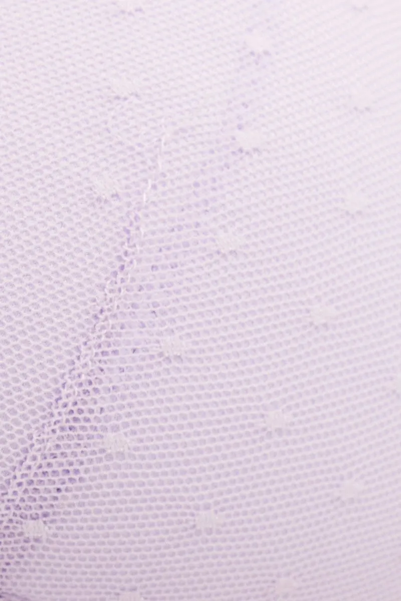 Purple Mesh Bralette