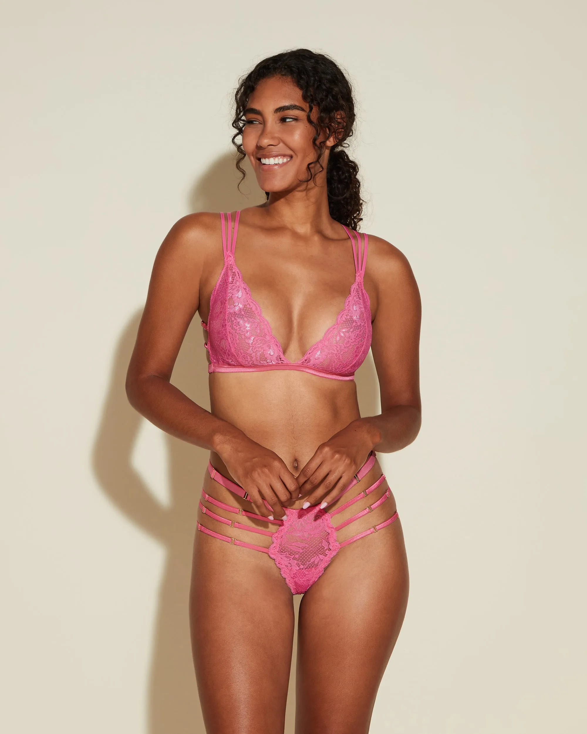 Riemchen-Bralette