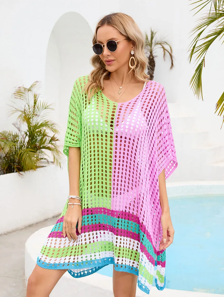 Shirley & Stone Tasha Rainbow Cover Up