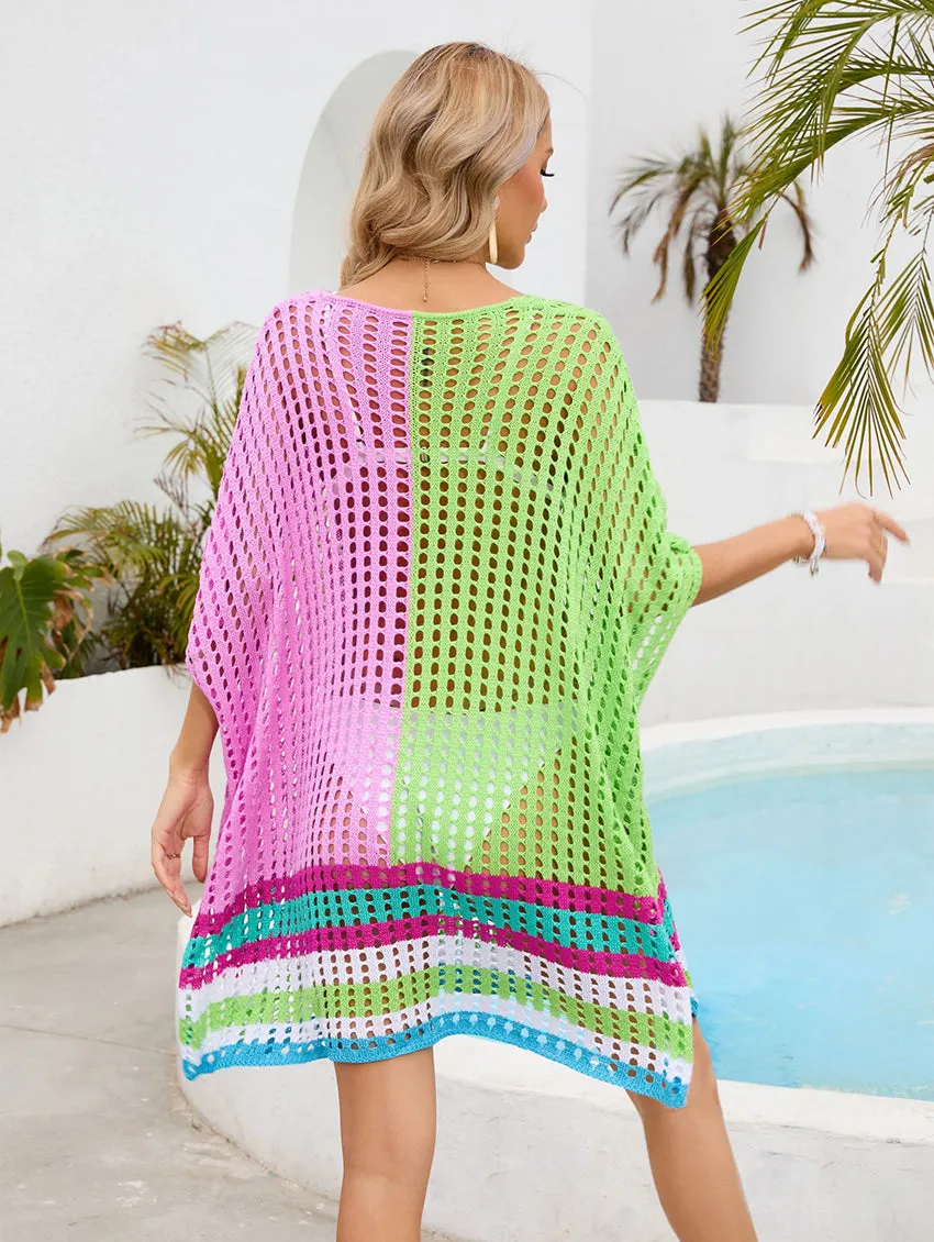 Shirley & Stone Tasha Rainbow Cover Up
