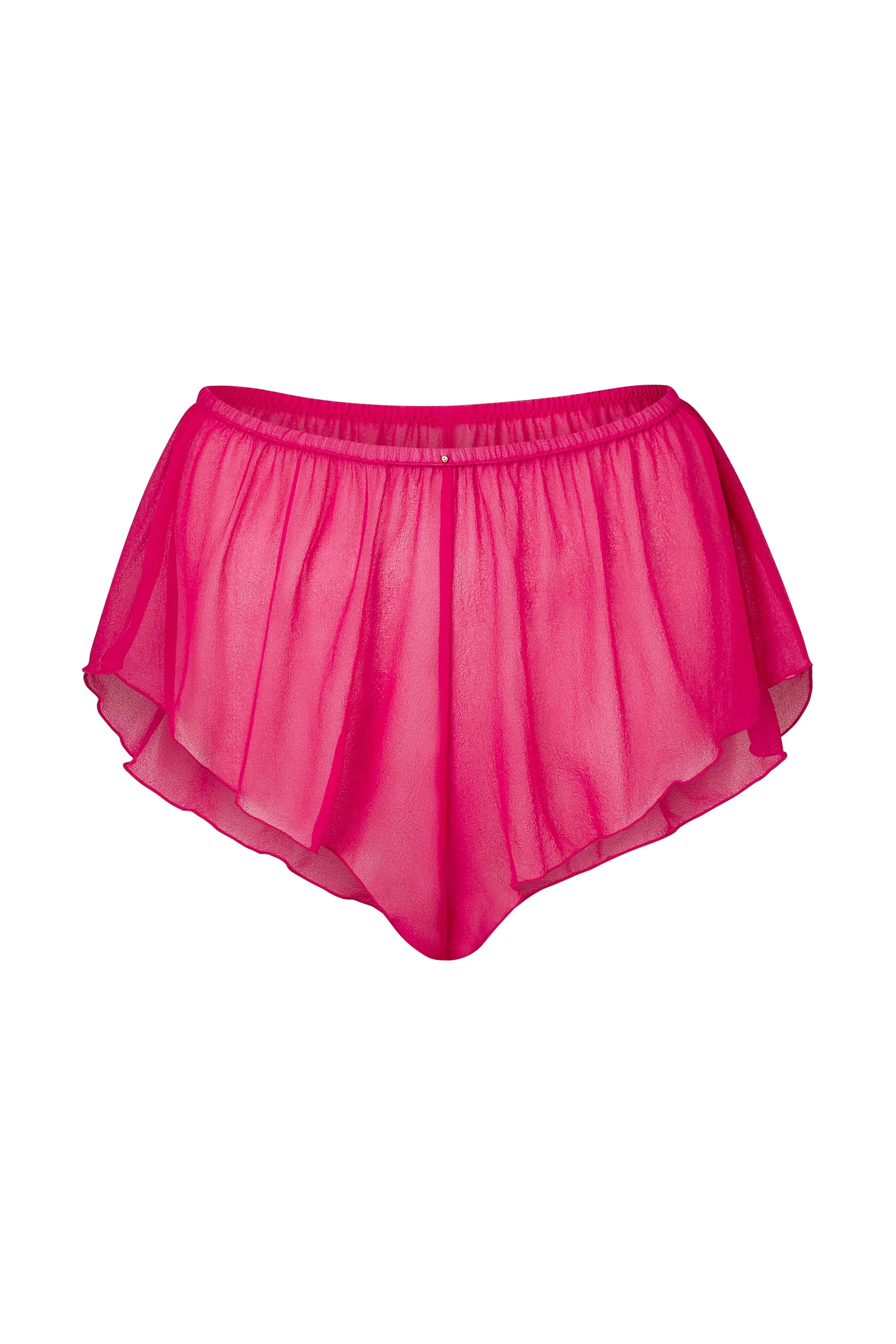 Silk Shorts Black