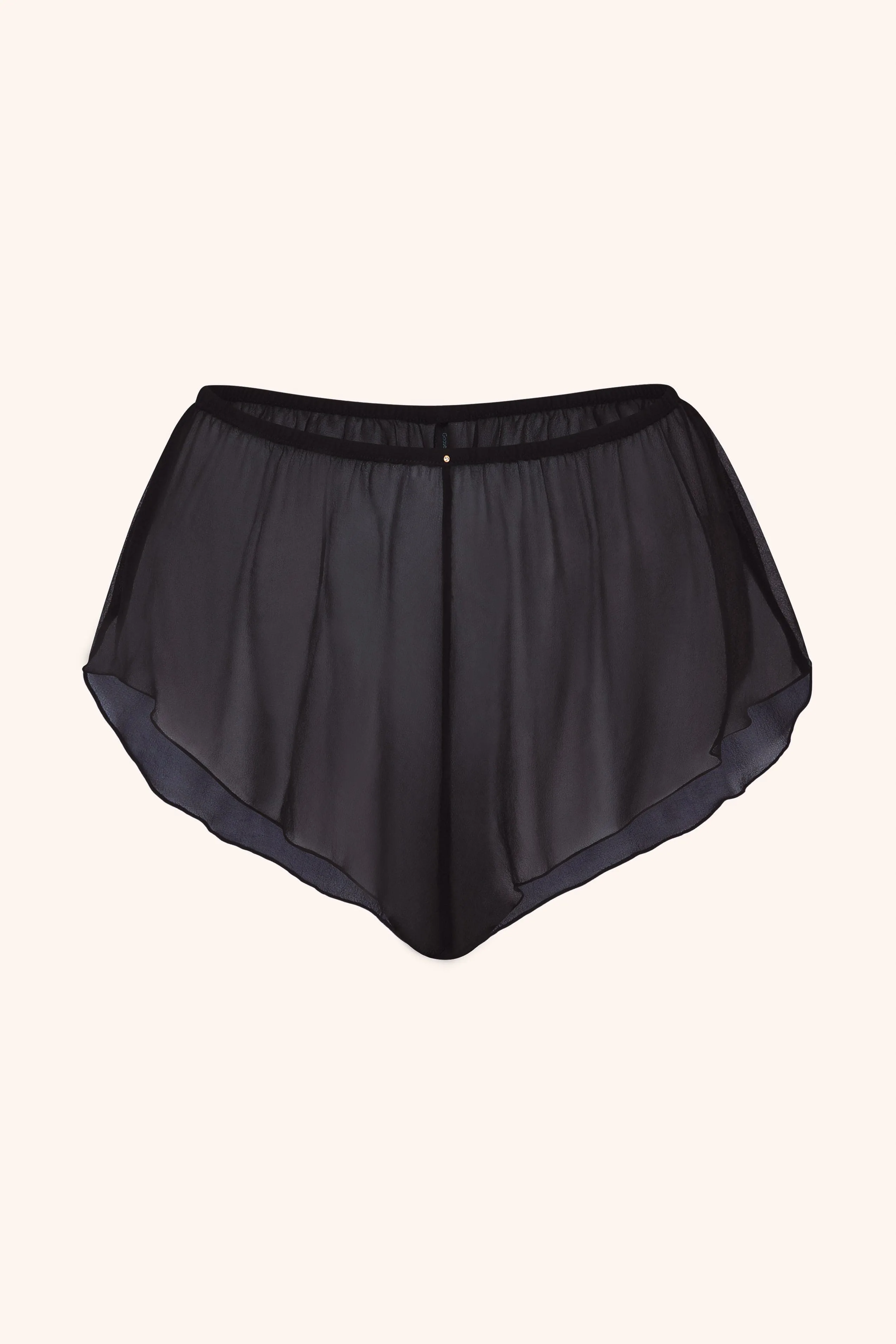 Silk Shorts Black