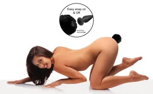 Tailz Interchangeable Bunny Tail - Black
