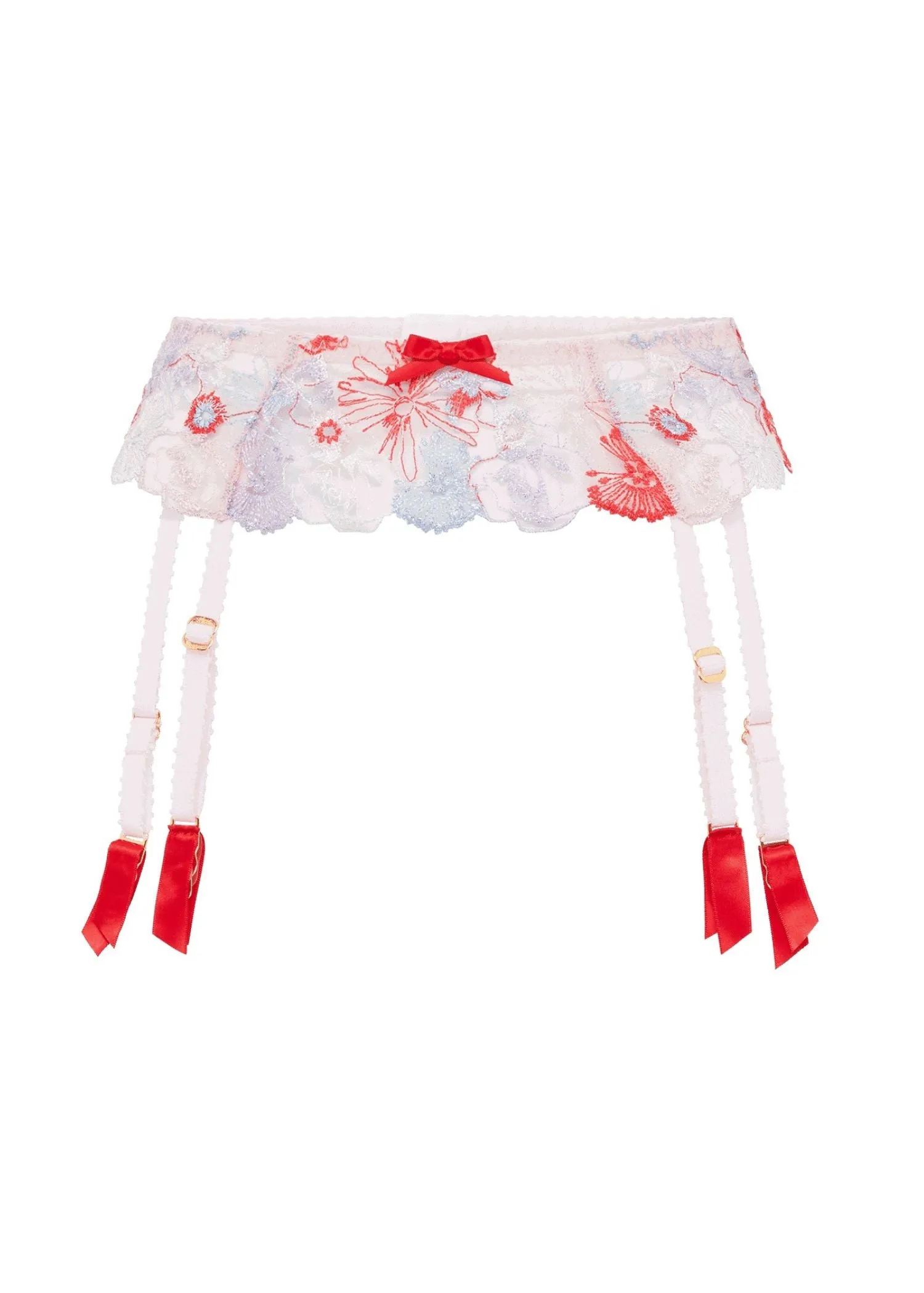 Zuri Suspender (Red / Blue)